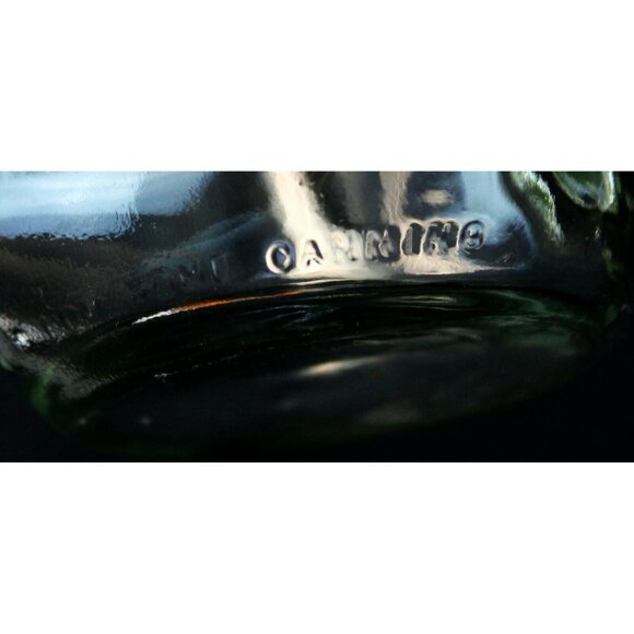 Golden Harvest Drinkin Canning Style Jar Hurricane Lamp Oil Frosted Handle Glass - Picture 5 of 12